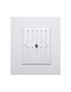 Grille Fepre Réglable Aluminium Blanc (17 x 13 cm)