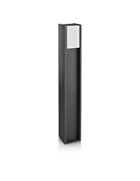Balise Philips 16354/93/16 Anthracite 12,1 x 80,2 x 12,1 cm Aluminium Plastique (4000 K) (Vert tendre) (2700 K)