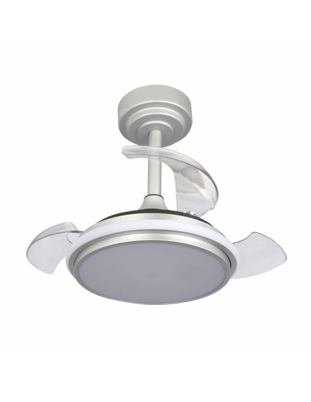 Ventilateur de Plafond CristalRecord Argenté 35 W (3000 K) (4000 K)