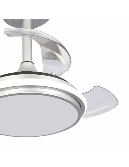 Ventilateur de Plafond CristalRecord Argenté 35 W (3000 K) (4000 K)