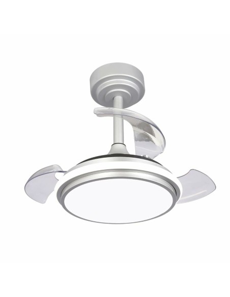 Ventilateur de Plafond CristalRecord Argenté 35 W (3000 K) (4000 K)