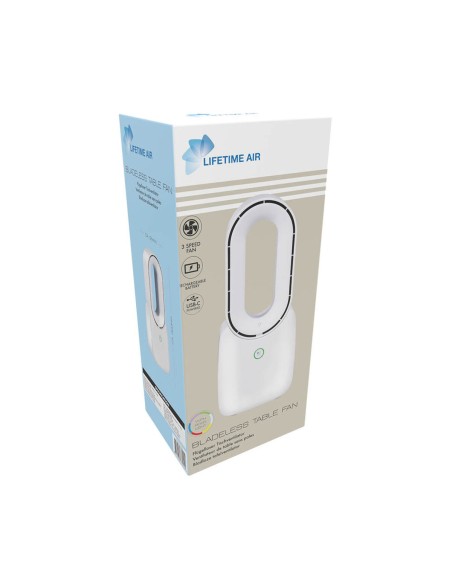 Ventilateur de Bureau Lifetime Blanc 5 W