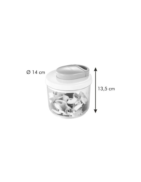 Hachoir Tescoma handy Ø 14 X 13,5 CM Plastique