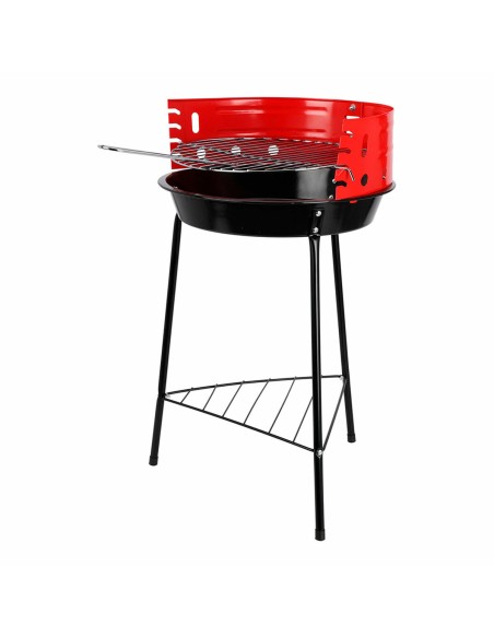 Barbecue BBQ Collection 33 X 32 X 55 CM Noir Rouge