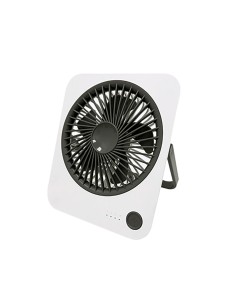 Ventilateur de Bureau F-Air Blanc Noir