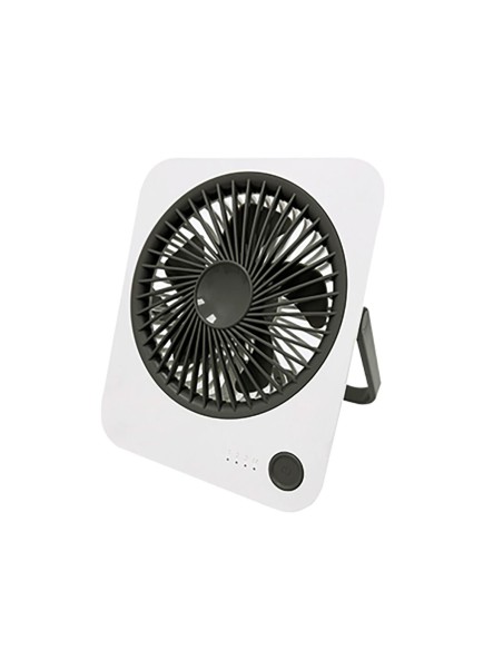 Ventilateur de Bureau F-Air Blanc Noir