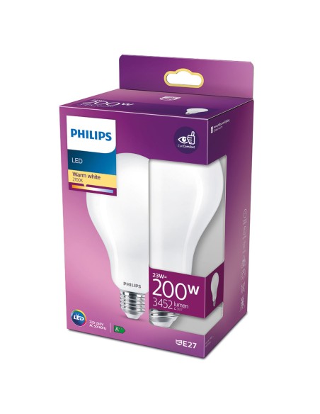 Lampe LED Philips Standard D 23 W E27 3452 Lm Ø 9,5 x 16,5 cm (2700 K)