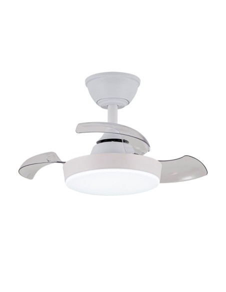 Ventilateur de Plafond CristalRecord Blanc Ø 55 cm