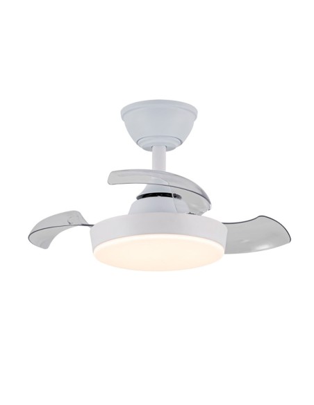 Ventilateur de Plafond CristalRecord Blanc Ø 55 cm