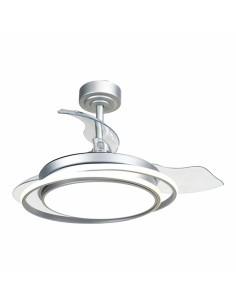 Ventilateur de Plafond CristalRecord Argenté 40 W Ø 40 cm 2