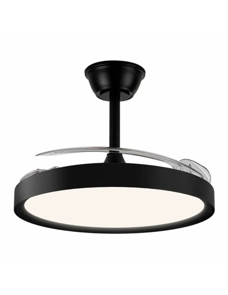 Ventilateur de Plafond CristalRecord Noir (3000 K) (4000 K)