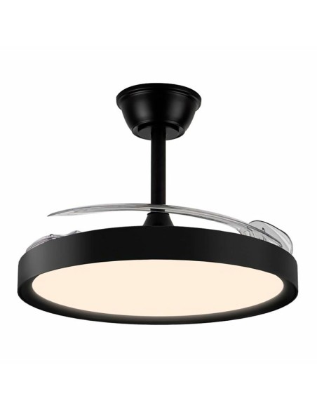 Ventilateur de Plafond CristalRecord Noir (3000 K) (4000 K)
