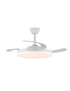 Ventilateur de Plafond CristalRecord Blanc 72 W (3000 K) (4000 K)