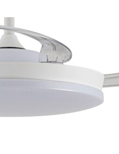 Ventilateur de Plafond CristalRecord Blanc 72 W (3000 K) (4000 K) 2