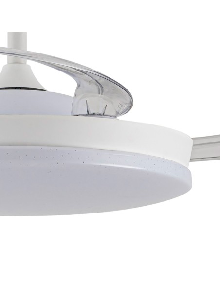 Ventilateur de Plafond CristalRecord Blanc 72 W (3000 K) (4000 K)