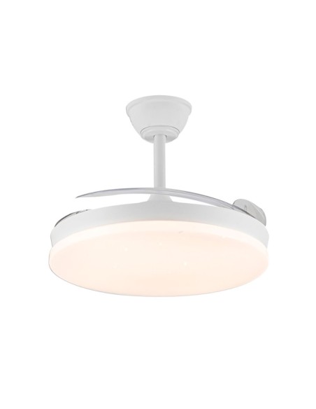 Ventilateur de Plafond CristalRecord Blanc 72 W (3000 K) (4000 K)