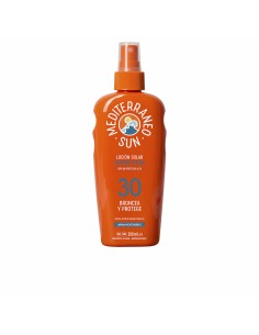 Lotion Solaire Mediterraneo Sun COCONUT MEDITERRANEO SUN Spf 30 200 ml Bronzant