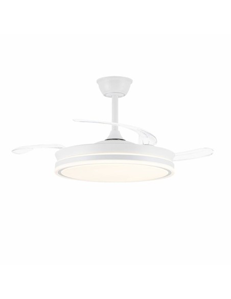Ventilateur de Plafond CristalRecord EVO RETRAC Transparent 72 W