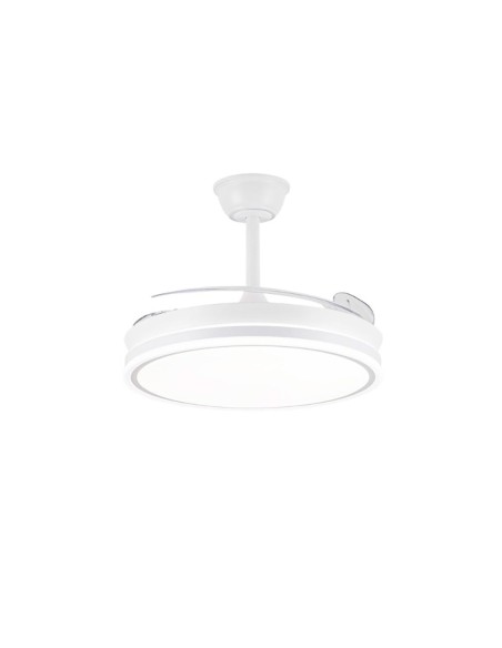 Ventilateur de Plafond CristalRecord EVO RETRAC Transparent 72 W