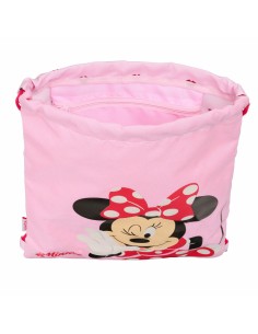 Sac à dos serré par des ficelles Minnie Mouse Naive Rose 26 x 34 x 1 cm 2
