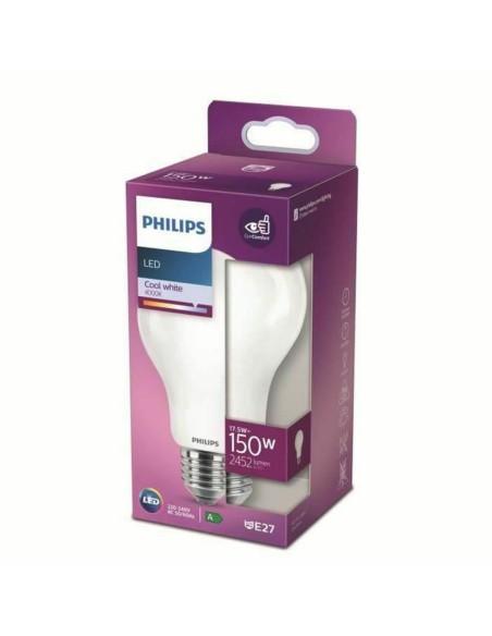 Lampe LED Philips D 150 W 17,5 W E27 2452 lm 7,5 x 12,1 cm (4000 K)