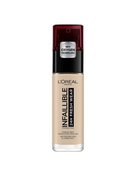 Base de maquillage liquide Infaillible 24H L'Oreal Make Up (30 ml) (30 m) (30 ml)