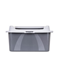 Bac à litière pour chats Diamentiq Bonita Gris Plastique