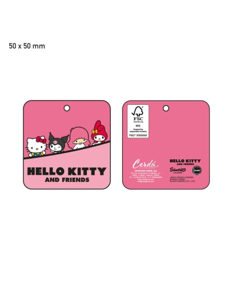 Trousse Scolaire avec Accessoires Hello Kitty Rose