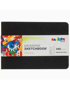 Bloc à dessin Carioca SKETCHBOOK Noir A5 20 Volets (20 Unités) 2