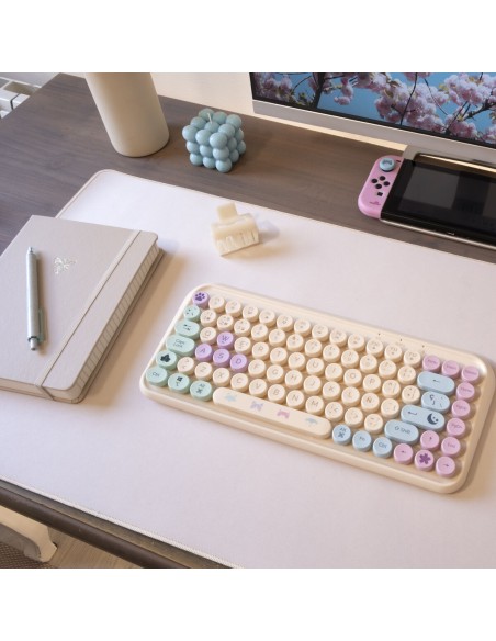 Tapis de Souris FR-TEC TANOOKI YUKI Vert Beige