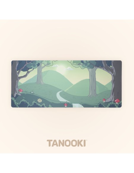 Tapis de Souris FR-TEC TANOOKI YUKI Vert Beige
