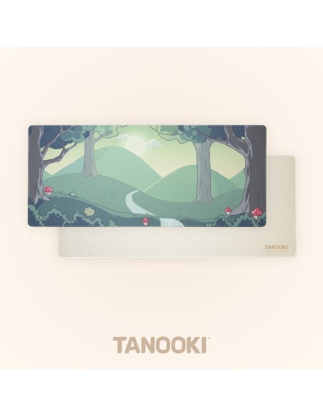 Tapis de Souris FR-TEC TANOOKI YUKI Vert Beige