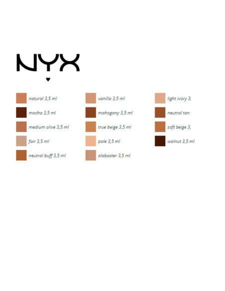 Correcteur facial Can't Stop Won't Stop NYX (3,5 ml)