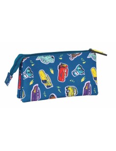 Fourre-tout Cars Racing Blue marine 22 x 12 x 3 cm 2