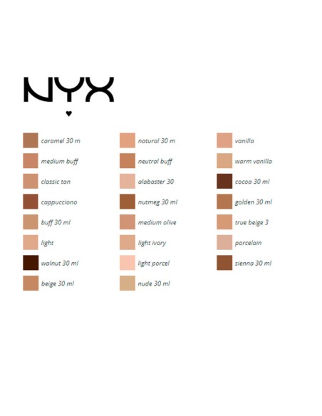 Base de maquillage liquide Can't Stop Won't Stop NYX (30 ml) (30 ml)