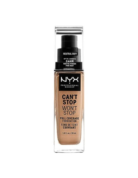 Base de maquillage liquide Can't Stop Won't Stop NYX (30 ml) (30 ml)
