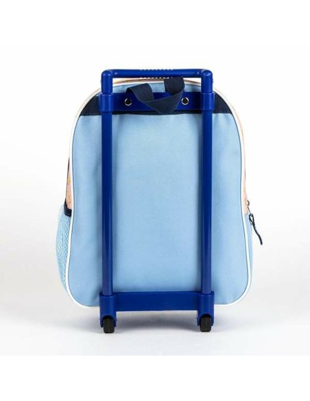 Cartable 3D avec roulettes Bluey Rose 25,0 x 31,0 x 10,0 cm