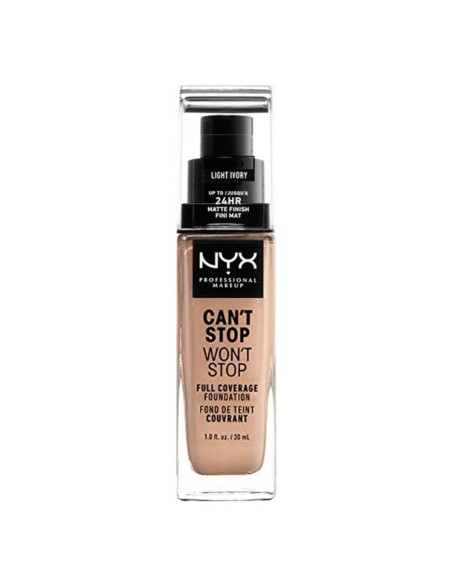 Base de maquillage liquide Can't Stop Won't Stop NYX (30 ml) (30 ml)