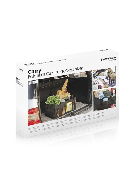 Organisateur de Coffre de Voiture Pliable Carry InnovaGoods