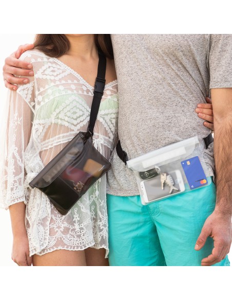 Sac Banane Imperméable avec Sangle Réglable Wannis InnovaGoods 2 Unités