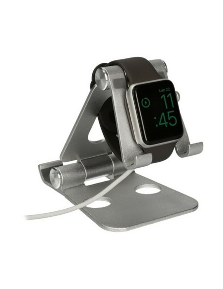 Support pour Mobiles KSIX Swivel Argenté