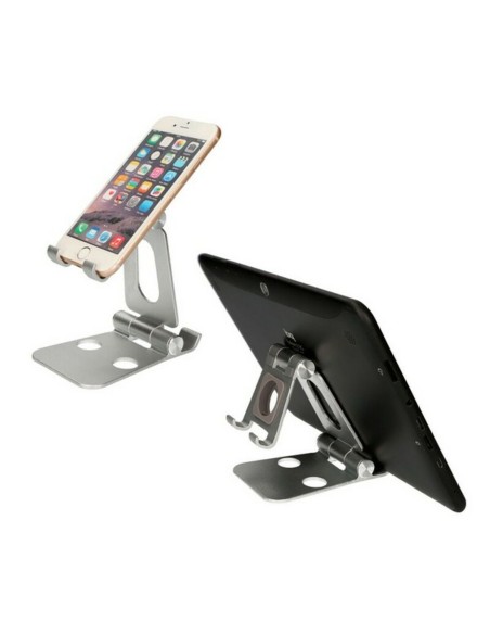 Support pour Mobiles KSIX Swivel Argenté
