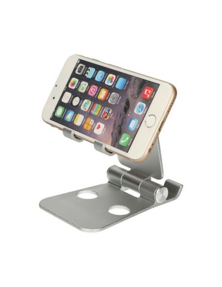 Support pour Mobiles KSIX Swivel Argenté