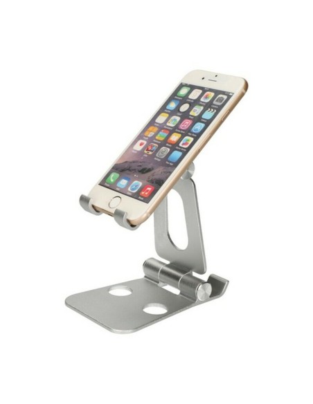 Support pour Mobiles KSIX Swivel Argenté