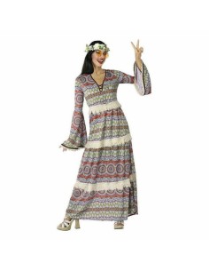 Déguisement pour Adultes Hippie Multicouleur (1 Unités)