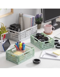 Ensemble de 3 Boîtes de Rangement Pliantes et Empilables Boxtor InnovaGoods