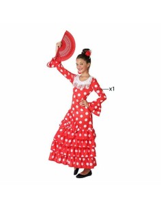 Déguisement pour Enfants Sévillane Rouge 2