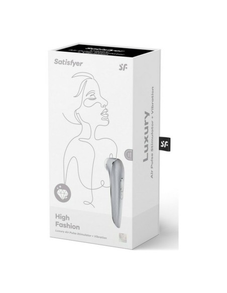 Aspirateur à clitoris Satisfyer Luxury High Fashion Argenté