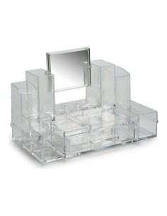 Organisateur de maquillage Berilo 6221 Transparent 15,5 x 19,5 x 30 cm