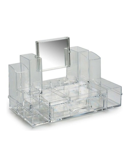 Organisateur de maquillage Berilo 6221 Transparent 15,5 x 19,5 x 30 cm